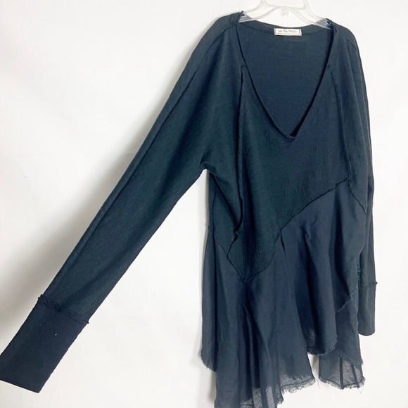We The Free Black Pullover Boho Top/Dress Size XS Oversized - Picture 6 of 13